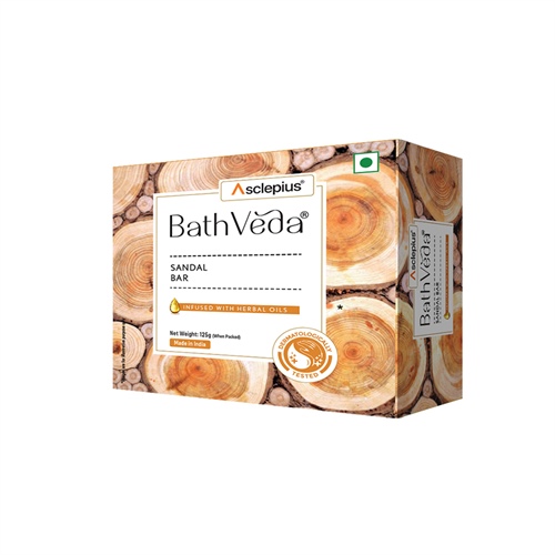 BATHVEDA MYSORE SANDAL SOAP ( pack of 3) - 3x125g