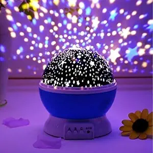 Toy Imagine Star Master Galaxy Night Projector Lamp Ceiling Led Light 360 Rotating Colorful Lights Starry Space Projection Home Decoration Amazing Design, Gift for Kids Boy Girl, Plastic, Multicolor