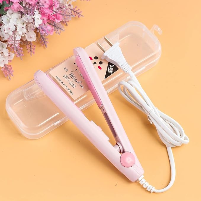 global mart Mini Hair Straightener Especially for Teen (multicolor)
