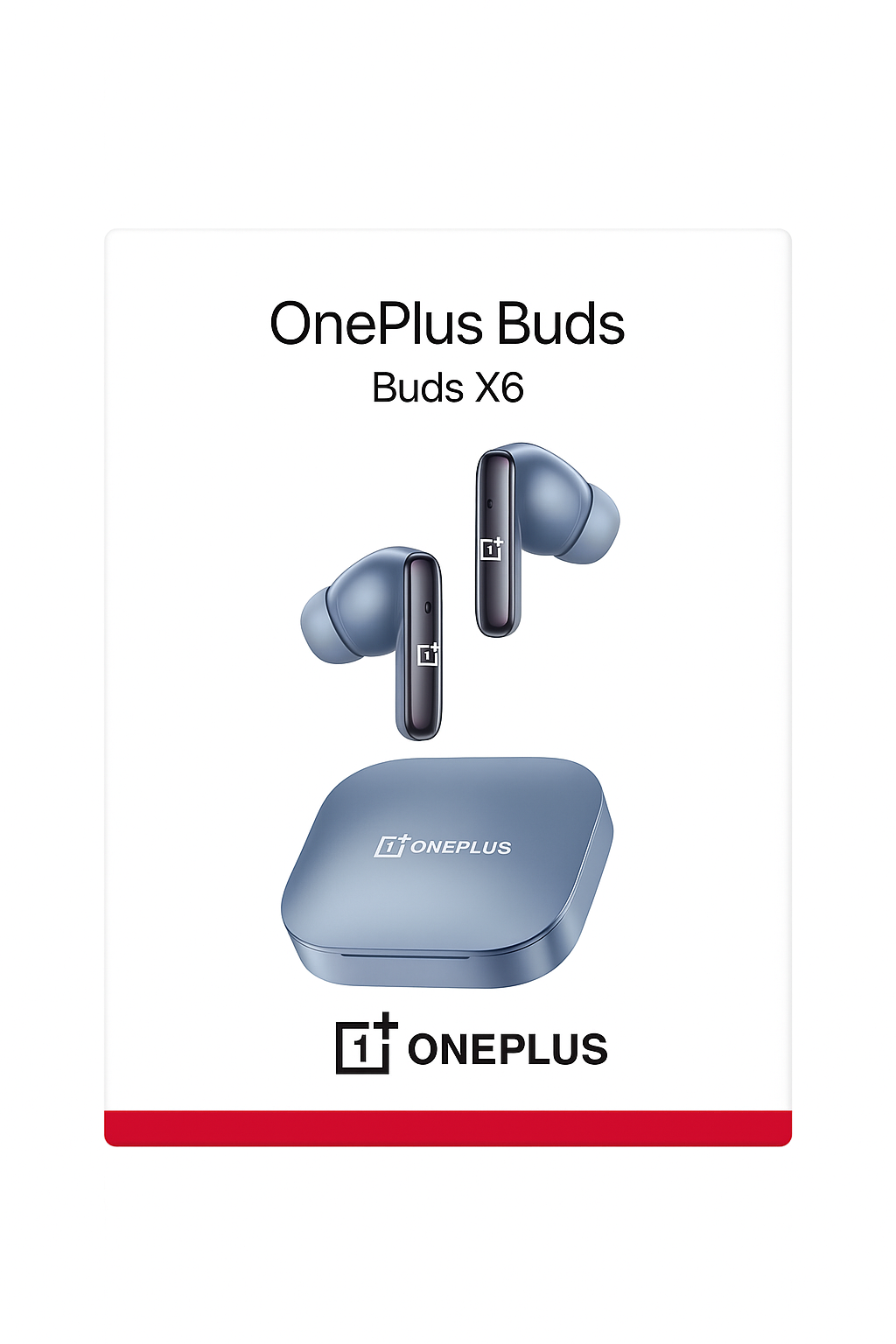 OnePlus Buds X6: Wireless Earbuds with 250-Hour Playtime, Active Noise Cancellation, Spatial Audio, and IP55 Water Resistance for Immersive Audio and Hands-Free Calls