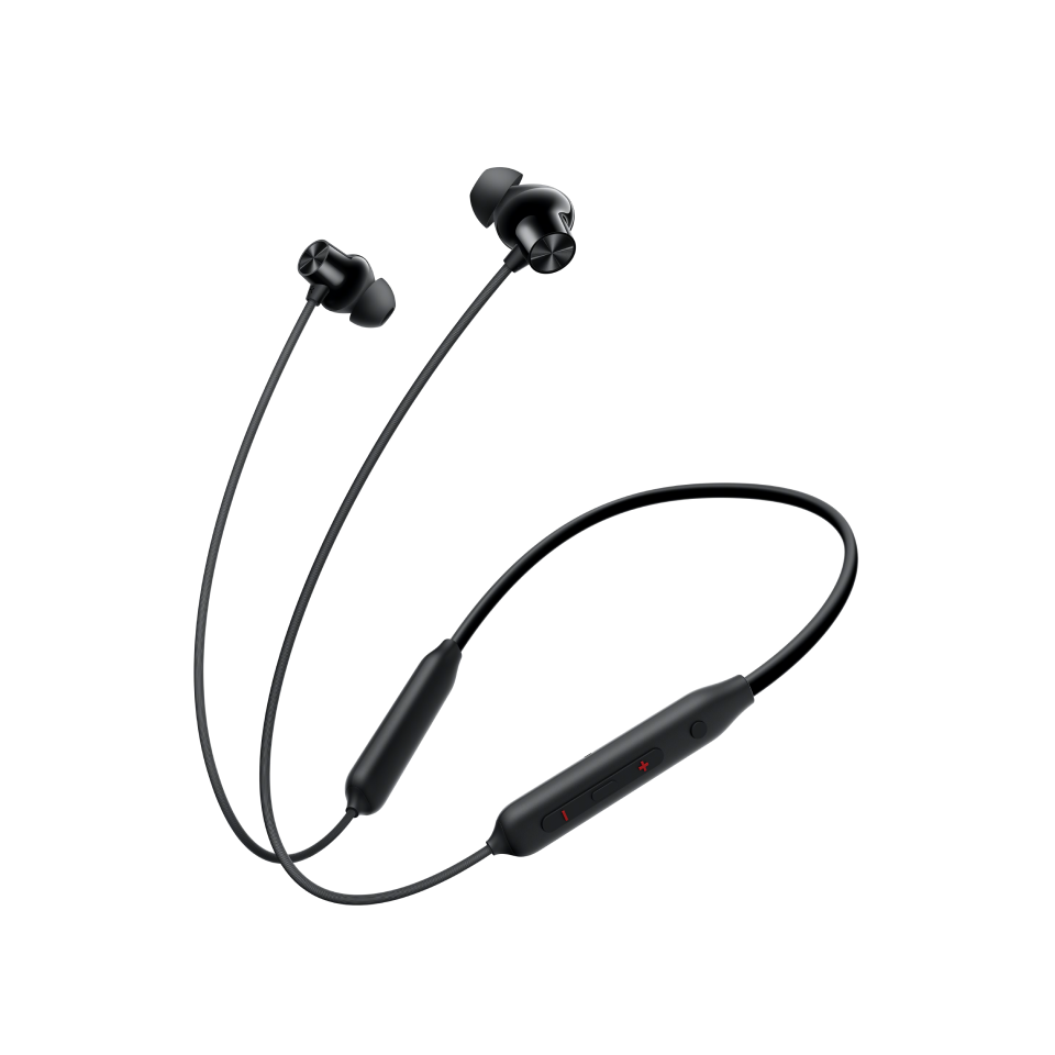 OnePlus Bullets Wireless Z2 ANC Bluetooth in Ear Earphones with Mic, 45dB Hybrid ANC, Bombastic Bass - 12.4 mm Drivers, 10 Mins Charge - 20 Hrs Music, 28 Hrs Battery (Booming Black)