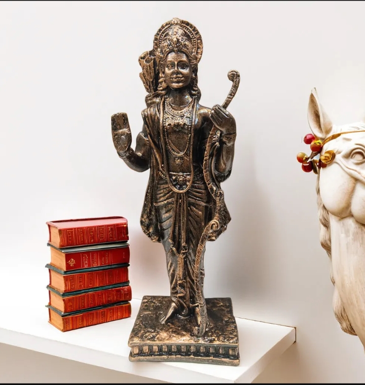 Ram Darbar Idol Statue Murti Home Decor Festive Decorative Showpiece Figurine