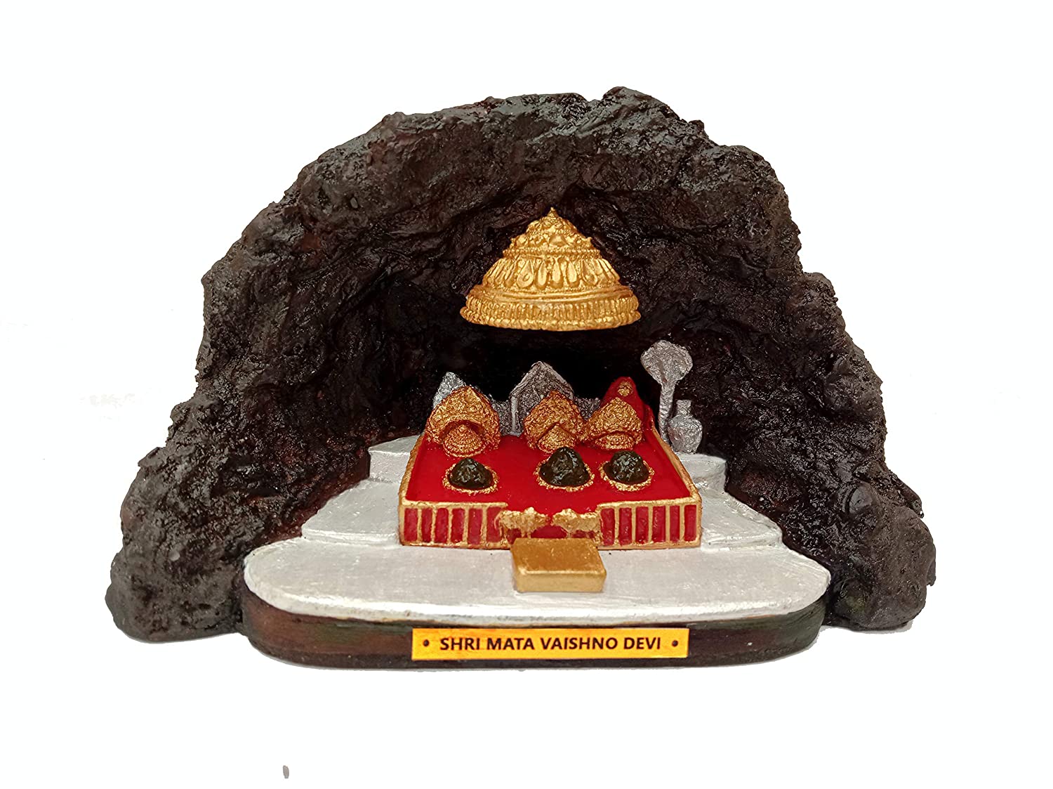 Shri Mata Vaishno Devi Idol Murti Religious Statue Spiritual Gift for Home Office Decor Pooja Mandir Festive Decoration