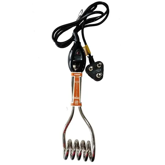 V-Guard VIH-101 Electric Immersion Water Heater, 1kW, 2 Year Warranty, Refreshing Experience