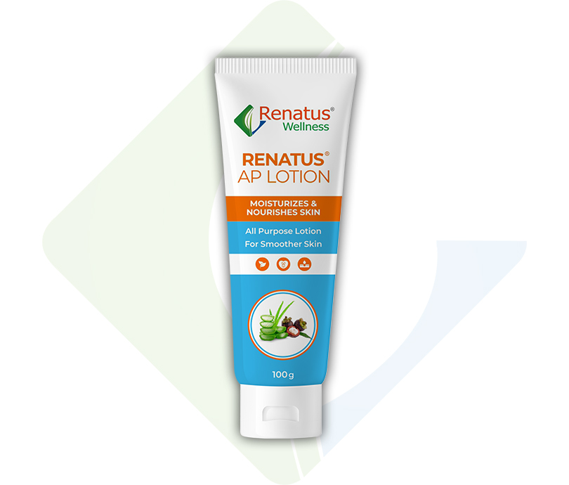 Renatus Wellness Renatus AP Lotion, All Purpose Lotion For Smoother Skin, Moisturizes and Nourishes Skin.