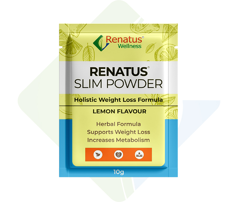Renatus Slim Powder Holistic Weight Loss Formula LEMON FLAVOUR