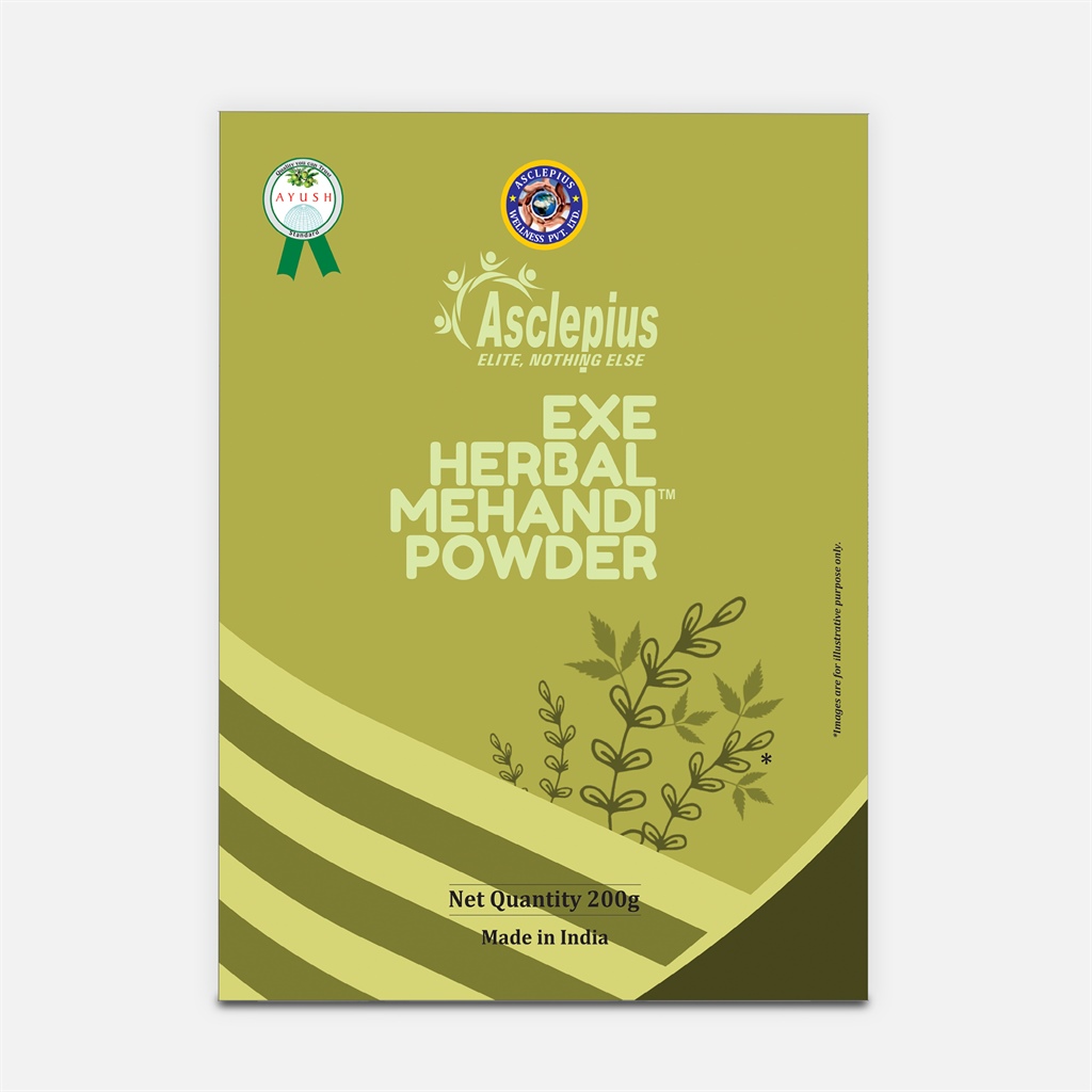 Asclepius EXE Herbal Mehandi Powder