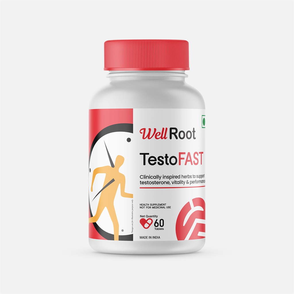 Well Root TestoFAST Clinically inspired herbs to support testosterone, vitality & performance - HEALTH SUPPLEMENT NOT FOR MEDICINAL USE