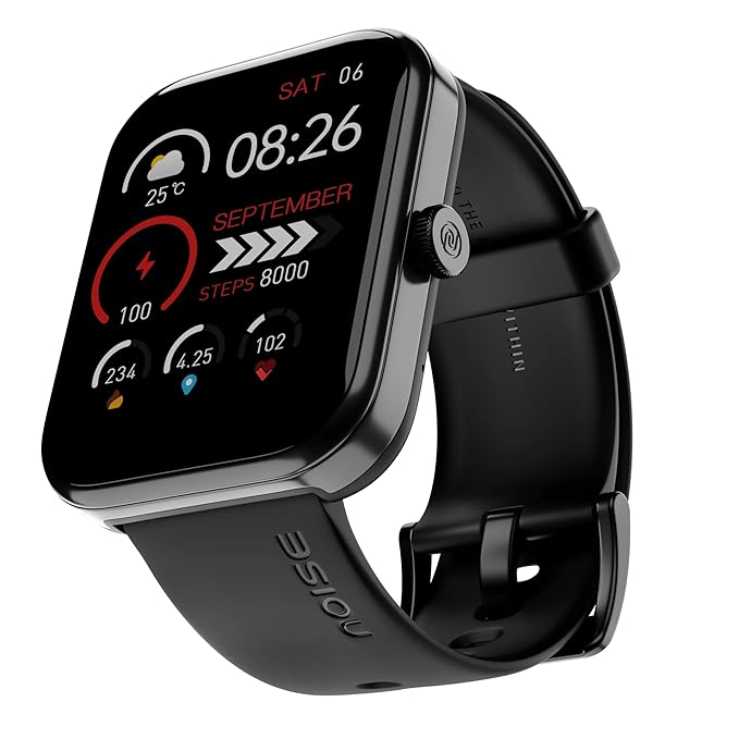Noise Colorfit Pulse Grand 3 Smartwatch with 1.85" TFT Display, Bluetooth Calling and 150+ Watch Faces - Designed in India