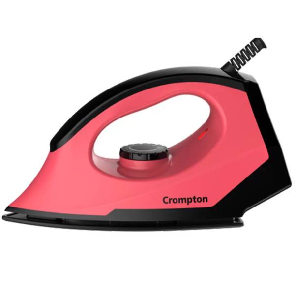 Crompton Allure Dry Iron 1000 Watts Power Premium Garment Care for Fabrics with 2 Years Warranty.