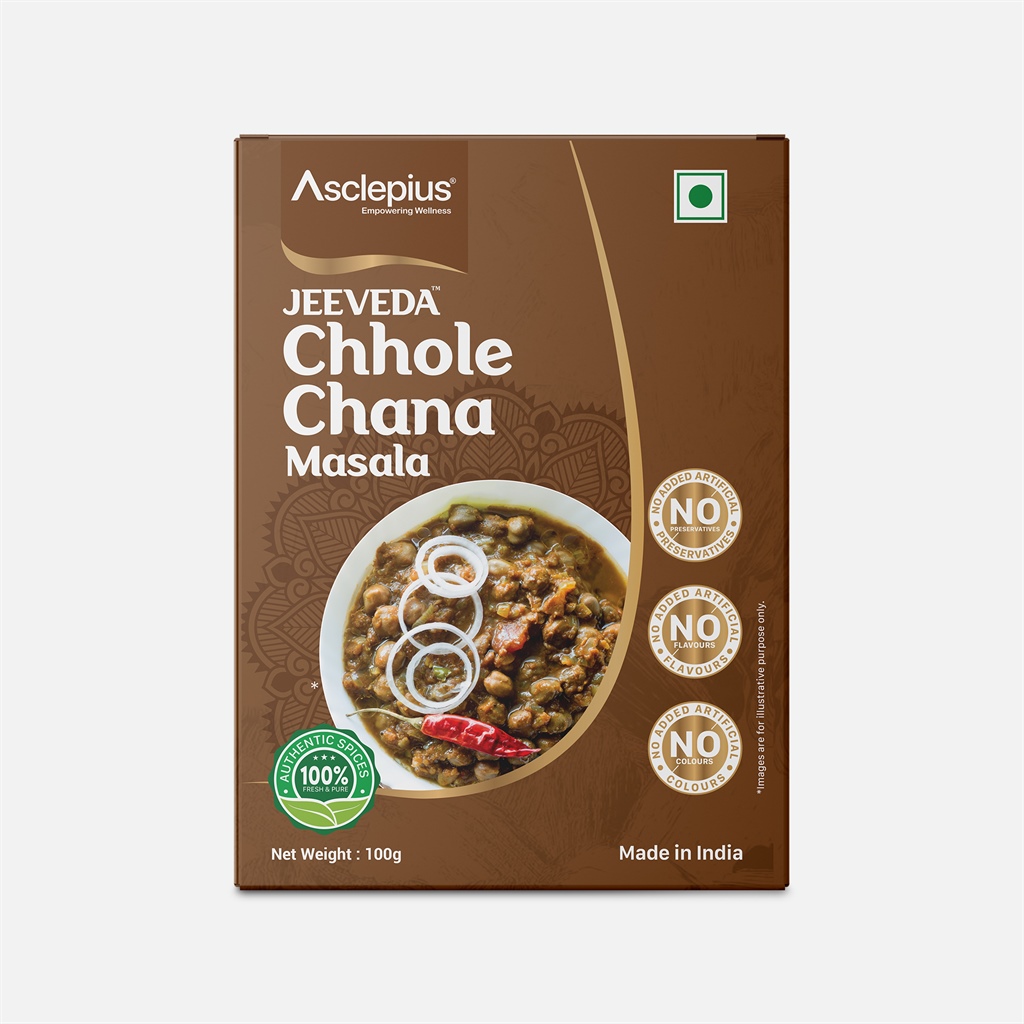 Asclepius Jeeveda Chhole Chana Masala