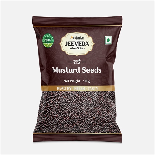 Asclepius Jeeveda Whole Spices Mustard Seeds