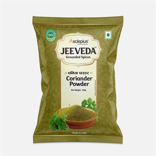 Asclepius Jeeveda Grounded Spices Coriander Powder